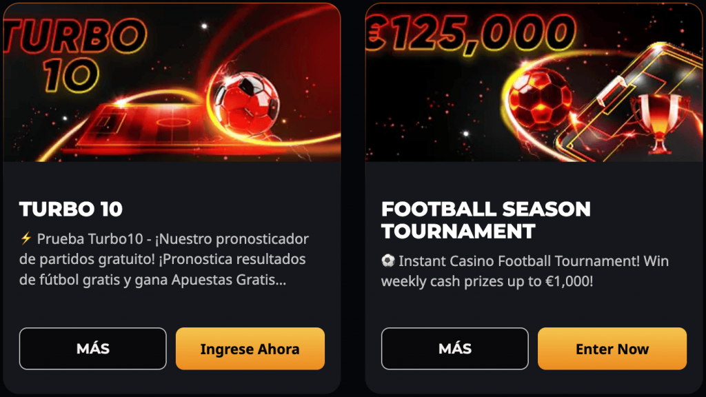 Cashback semanal sin requisitos complicados Instant Casino